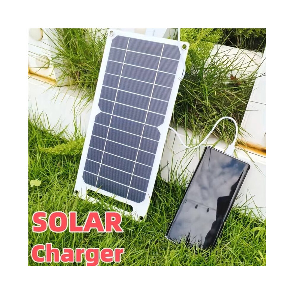 5W 5V Monocrystalline Solar Panel, Waterproof With Usb For Outdoor Mobile Charging 6032203774871