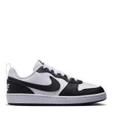 (5.5 UK, Panda) Nike Childrens/Kids Borough Low Recraft Leather Flat Trainers