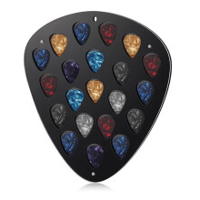 Acrylic Guitar Pick Display Case Holder Wall Mount Guitar Pick Storage Holder Case