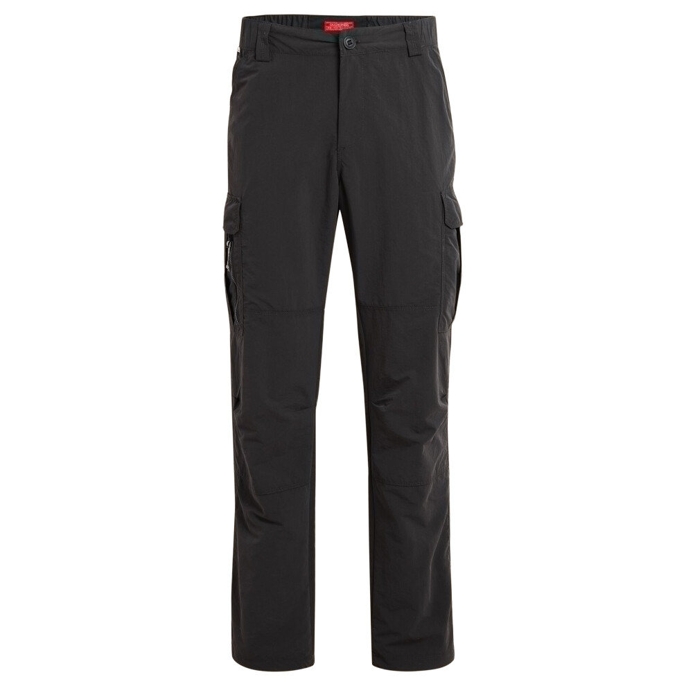 Craghoppers (32S, Black Pepper) Mens Iii Nosilife Cargo Trousers