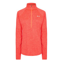 (16 UK, Claret) Under Armour Womens/Ladies Tech Textured Half Zip Top