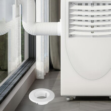 2 stk. klimaanlegg hulldeksel rørhette HVAC grill ventilasjonshullbeskytter dekorativ rørflenstetning