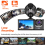 Three Way 1080P Dash Cam Night Vision Loop Record 2In Screen DVR 6