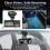 Three Way 1080P Dash Cam Night Vision Loop Record 2In Screen DVR 7