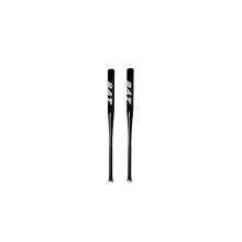 2 Packs 25 Inch Baseball Bat Softball Bat Home Lightweight Aluminum Alloy (Black)