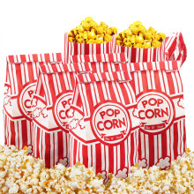 200 Pcs Popcorn Bags Movie Theater Popcorn Paper Popcorn Bags Snacks Container Candy Bags compatible with Carnival, Party, Wedding