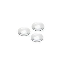 20Pcs Crystal Clear Round Cabochon Flat Back Glass Dome Tile Jewellery Making,30mm