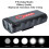 Σετ φώτων ποδηλάτου 1000 Lumens Super Bright USB Rechargeable, 5 λειτουργίες, περιστρεφόμενο 36 4