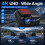Front Rear Dual Lens 4K UHD WiFi Dash Cam With Night Vision Loop Recording 3