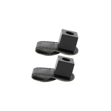 2Pcs/Set Portable Billiard Ball Pool Chalk Holder, Magnetic Snooker Belt Clip Snooker Cue Chalk Holder