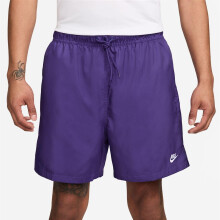 (XS, Grape Wine Purple) Nike Mens Club Flow Woven Track Shorts