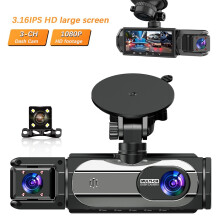 Dash Cam 3.16 Inch 2 3 Lens Wifi 1080P Night Vision Recorder