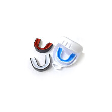4 Set Sports Mouth Guard Adults Gum Shield Mouthguard Portable Case Rugby Hockey Boxing Junior Judo Karate Bite Mouldable Lacrosse Football MMA