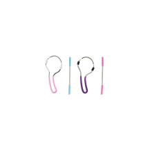 4 Pcs Face Epilator compatible with Women Hair Remover Spring Face Hair Remover with Handle Ladies Beauty Hair Epilator Tool (Random Color)