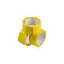48 mm x 66 m Low Noise Packing Parcel Tape - Yellow (Pack of 12)