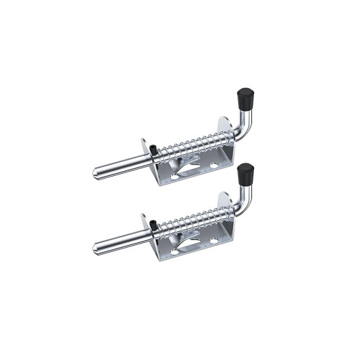 2 PCS 128MM Heavy Duty Spring Latch Pins,Spring Loaded Gate Latch
