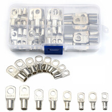 8 Arten von Kupferdrahtbefestigungen, 60er-Pack Silver