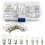 8 Arten von Kupferdrahtbefestigungen, 60er-Pack Silver 1