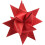 20932 500-Piece Paper Star Strips, Red 2