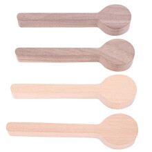 Wood Carving Spoon Blank Beech and Walnut Wood Unfinished Wooden  Whittling Kit for Whittler  (8Pcs)