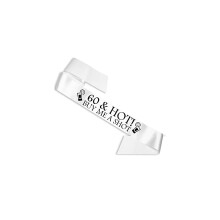 60 & Hot - Buy me a Shot!' Sash 60th Birthday Night Sixty Going Out Sashes - White