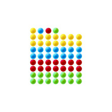 60Pcs Game Replacement Marbles Balls Compatible with Hungry Hungry Hippos