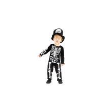9914820 Child Toddlers Little Skeleton Fancy Dress Halloween Costume Girls Kids Cosplay (12-18 Months)
