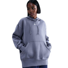(10 UK, Indigo) Nike Womens/Ladies Phoenix Fleece Pull Over Oversized Hoodie