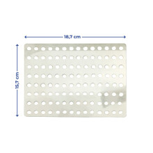 7585100 Silver Cleaner Aluminium 18.7 x 15.7 cm