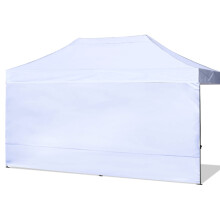 ABCCANOPY Instant Canopy SunWall 10x20 FT 1 Pack Sidewall Only White