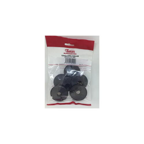 Anthracite Grey Pipe Covers compatible with 15mm Pipe Pack of 10
