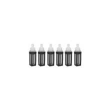 6Pcs Micro Pump Filter, Pond Filter Pumps Filter Water Inlet Frame Irrigation Clean 8mm Stainless Steel Net Hose