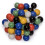 60 Pieces Chinese Checkers Glass Marbles Set with Solid Colors - 16 Millimeters 4