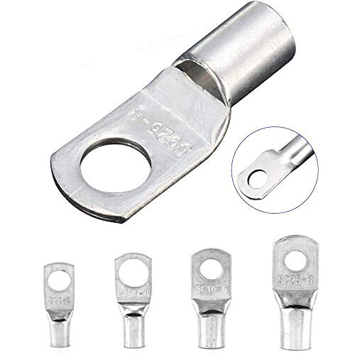 8 Arten von Kupferdrahtbefestigungen, 60er-Pack Silver 1