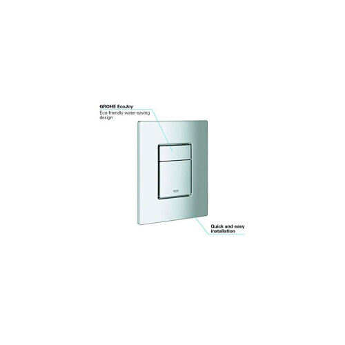 38732000 | Skate Cosmopolitan WC Wall Plate,Chrome 2