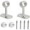 Ceiling Mount Bracket 32mm Dia Wardrobe Pipe Rod Lever Support Holder Pipe Flan 1