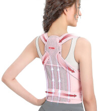 Posture Corrector & Back Brace for Women Men Scoliosis Hunchback Pain Relief Random Color