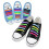 Elastische Schnürsenkel ohne Binden MultiColor 5