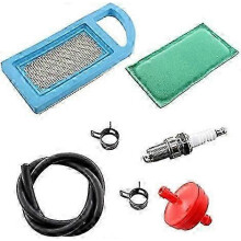 Pièces pour moteur Briggs & Stratton OHV 10-13,5 CV : filtre à air, préfiltre, filtre à carburant, bougie d'allumage