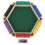 Classico gioco di dadi Shut The Box per 6 giocatori, con tabellone in legno e 12 dadi. 1