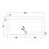 NES Home 1400mm Black Sliding Door 700mm Frameless Side Panel & Slate Grey Tray 9