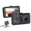 Front Rear 1080P Touch Night Vision Car Dash Cam DVR Recorder 5