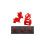 50Pcs Tile Spacers Leveling Clips, Tile Leveling Alignment System Sets 3 Side T Shaped compatible with 2mm Cross Ceramic Tile Gap 1