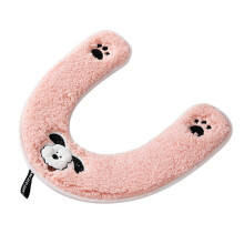 (Pink) WC-Sitzbezug, weiches Fleece mit wasserdichter Lederschicht, Universalgröße für Badezimmer