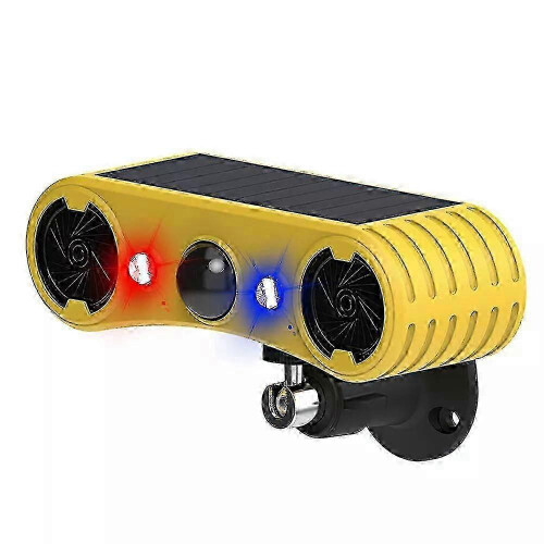 13-Sound Solar Dog Barking Security Alarm Infrared Motion Sensor Light