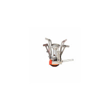 Mini Folding Camping Stove Burner,Strong Firepower with Piezo Ignition,Stove compatible with Outdoor Hiking Cooking