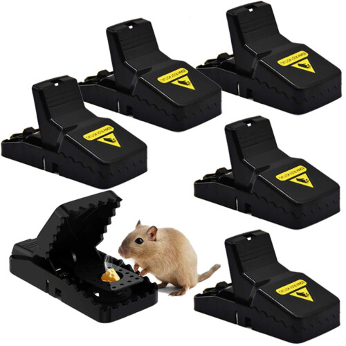 Mouse Traps Mice Traps, 6 Pack Mouse Traps compatible with Indoors That Kill Instantly, Rodent Trap, Mice Kill Mouse Control