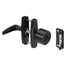 National Hardware N178798 V1307 Knob Latch in Black