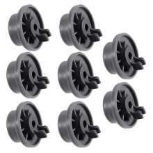 8Pcs Durable 165314 Dishwasher Lower Rack Wheel Replacement Compatible with Whirlpool and