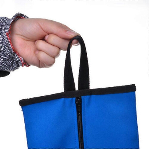 Foldable Waterproof Shoe Storage Bag Large Portable Anti-Dust Camping 1PcsBlue 1